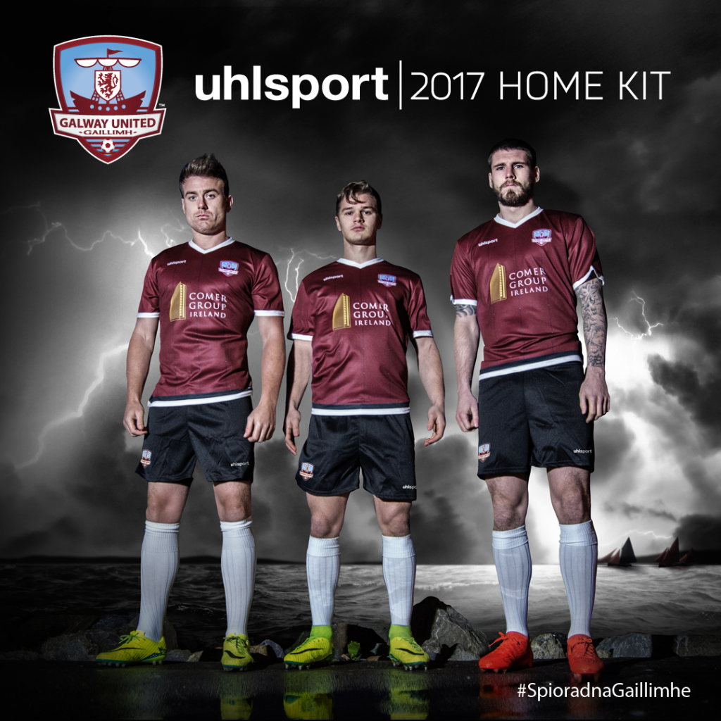 Galway United 2017 Home Jersey revealed!