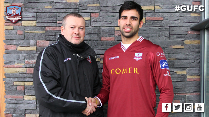 Garcia signs for United! - Galway United
