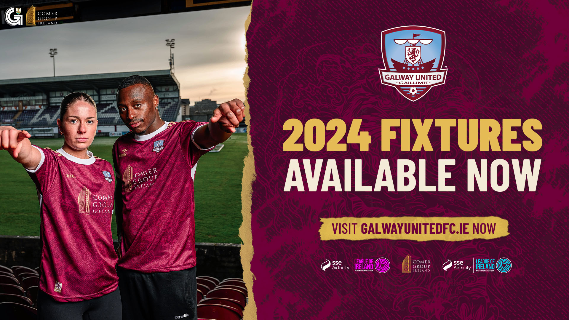 2024 League of Ireland fixture released Galway United