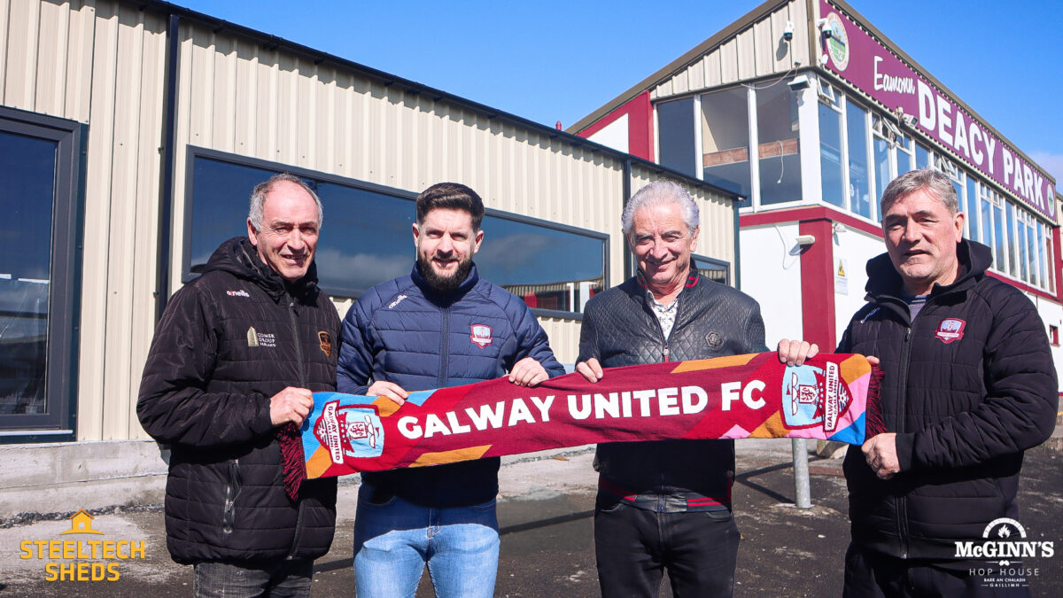 Galway United Announces Exciting Partnership with Steeltech Sheds and ...