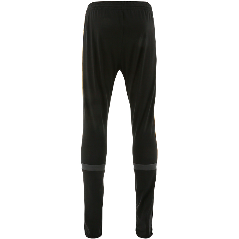 Adults Black & Gold Tracksuit Bottoms - Galway United