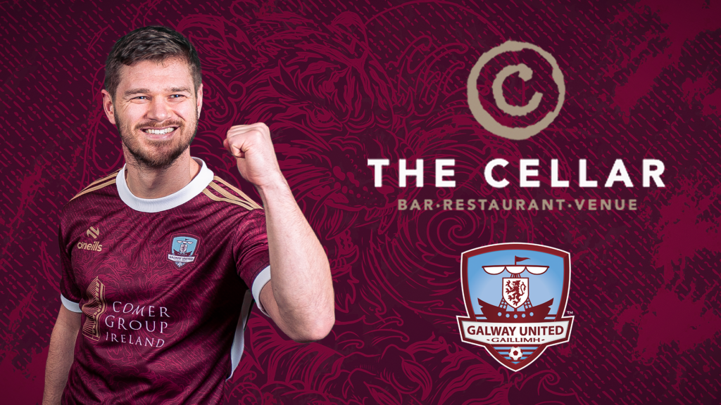 The Cellar Bar Galway join as matchball partners Galway United